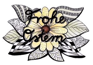 Doodle #33 Frohe-Ostern