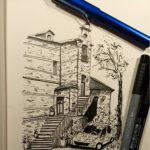 Skizze Altes Haus