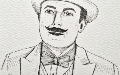 Inktober 2025 – Tag 1: Mustach – Schnurrbart